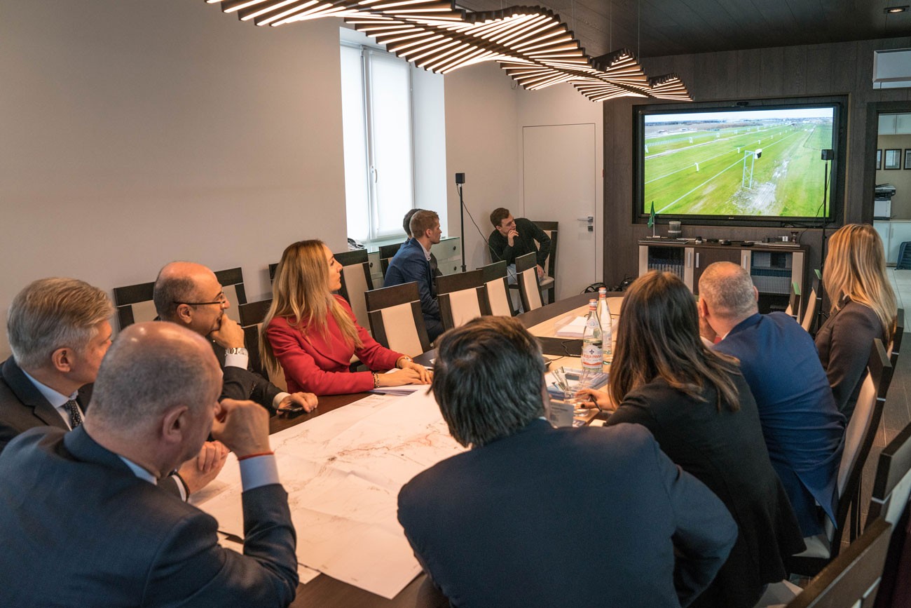 San-Marino delegation at SkyWay EcoTechnoPark